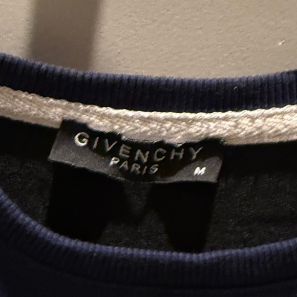 Navy Blue Givenchy Long Sleeve Sweater size M - Picture 3 of 4
